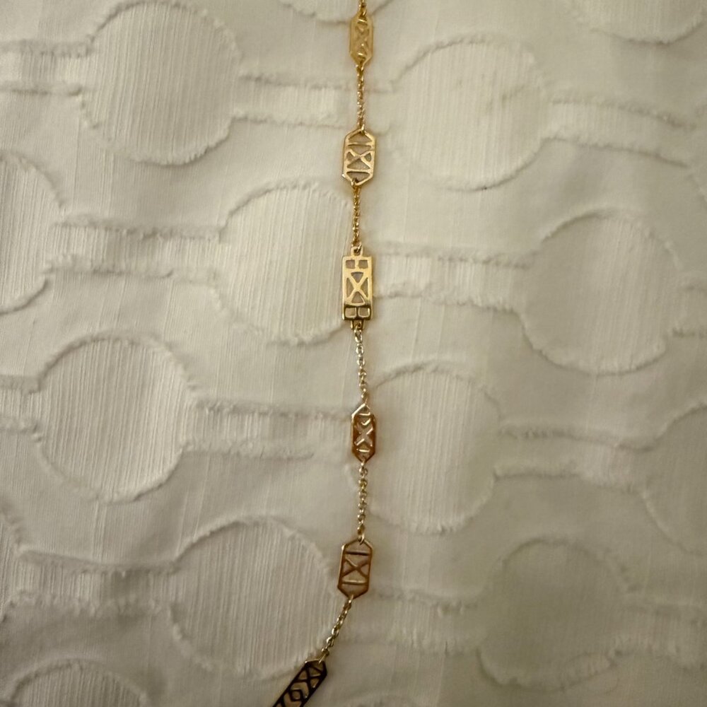 Stella and Dot Avalon Gold Long Necklace - Picture 3 of 4